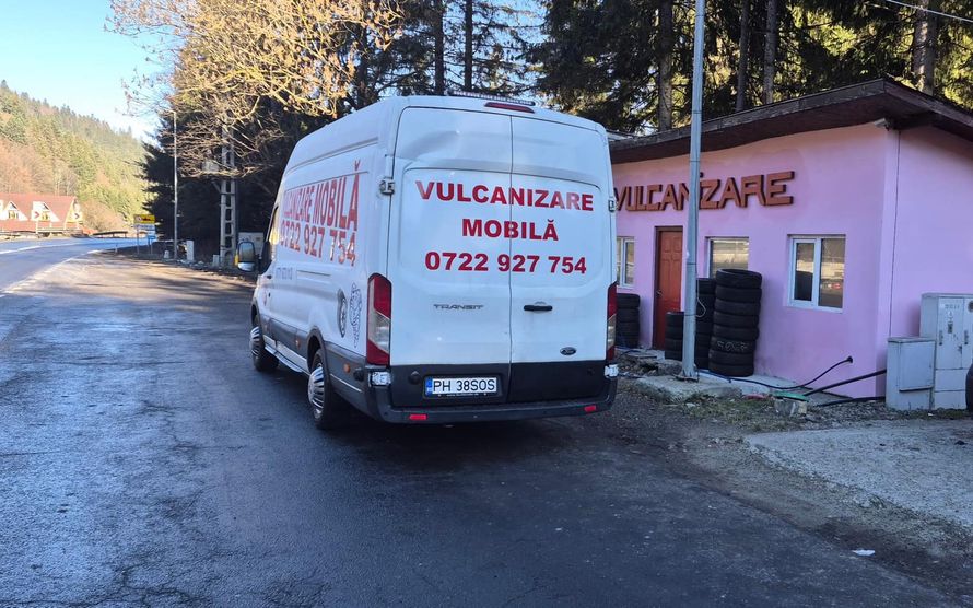 Duba de intervenție, la intrarea în Predeal pe DN1
